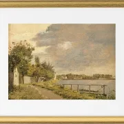 Ansicht von Dosseringen in der Nähe des Vororts Østerbro draußen – 1844