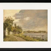 Ansicht von Dosseringen in der Nähe des Vororts Østerbro draußen – 1844