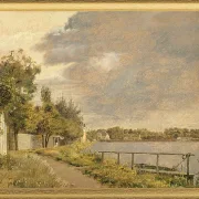 Ansicht von Dosseringen in der Nähe des Vororts Østerbro draußen – 1844