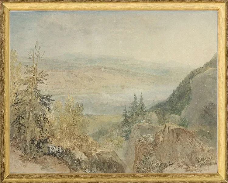 Ansicht von Farnley Hall in Yorkshire - 1808