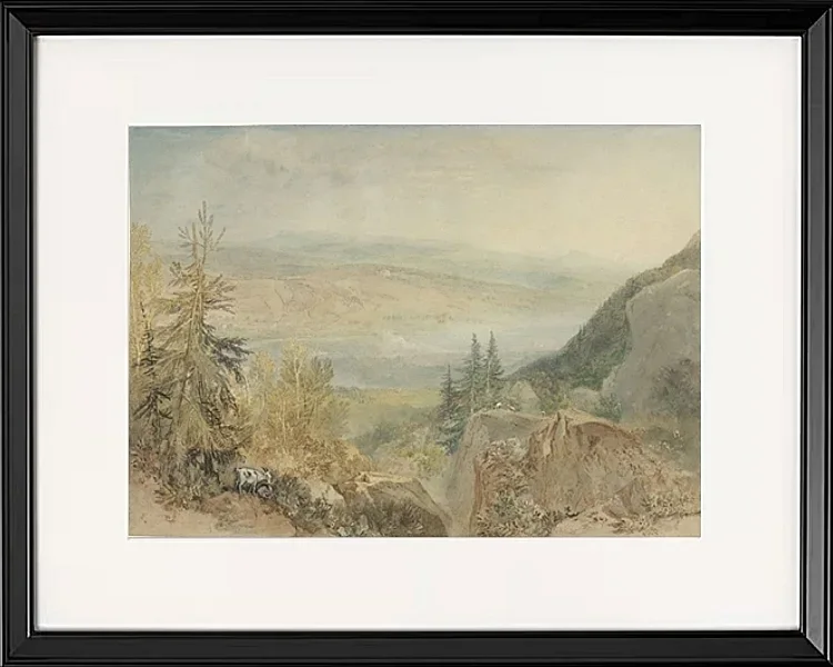 Ansicht von Farnley Hall in Yorkshire - 1808