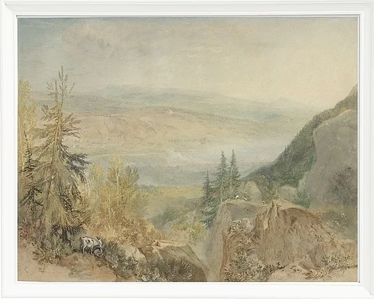 Ansicht von Farnley Hall in Yorkshire - 1808