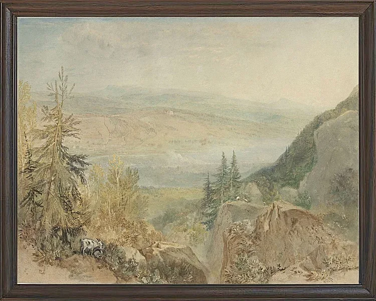 Ansicht von Farnley Hall in Yorkshire - 1808