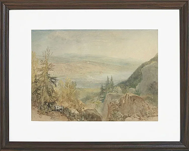 Ansicht von Farnley Hall in Yorkshire - 1808