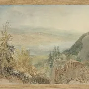 Ansicht von Farnley Hall in Yorkshire - 1808