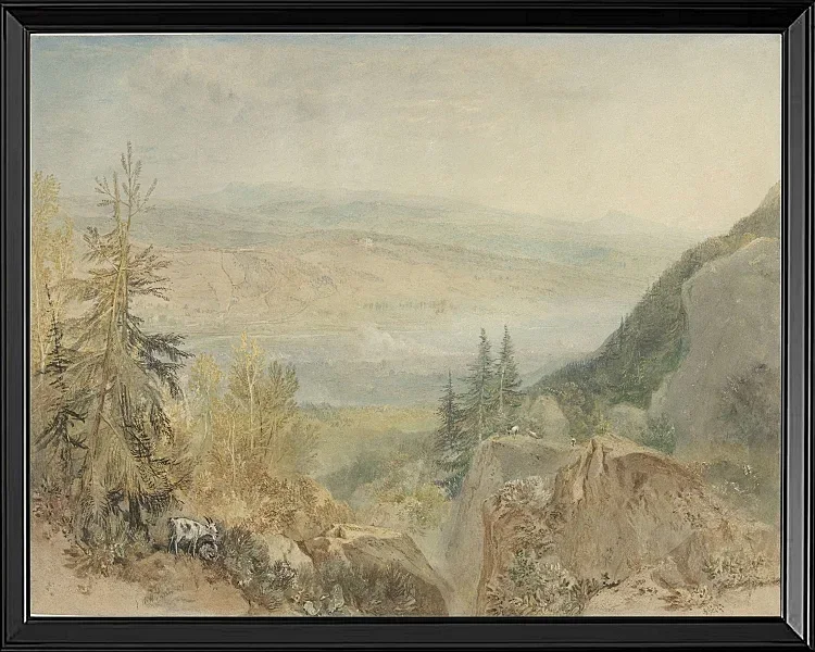 Ansicht von Farnley Hall in Yorkshire - 1808