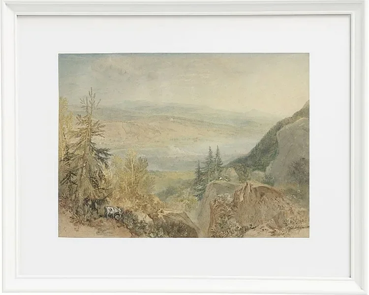 Ansicht von Farnley Hall in Yorkshire - 1808