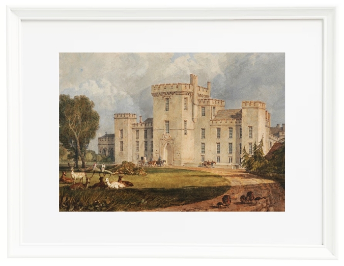 Ansicht von Hampton Court, Hertefordshire - 1806