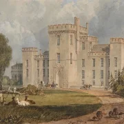 Ansicht von Hampton Court, Hertefordshire - 1806