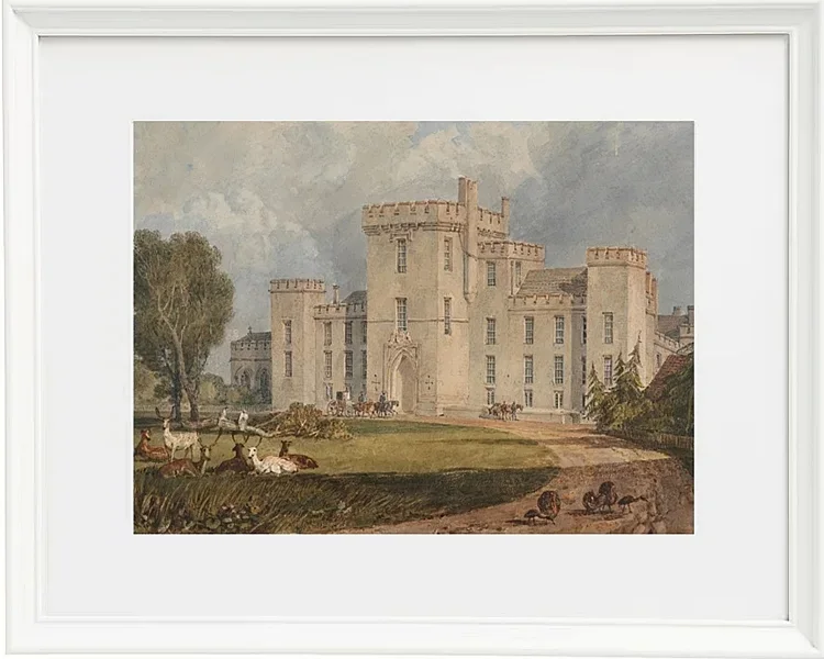 Ansicht von Hampton Court, Hertefordshire - 1806