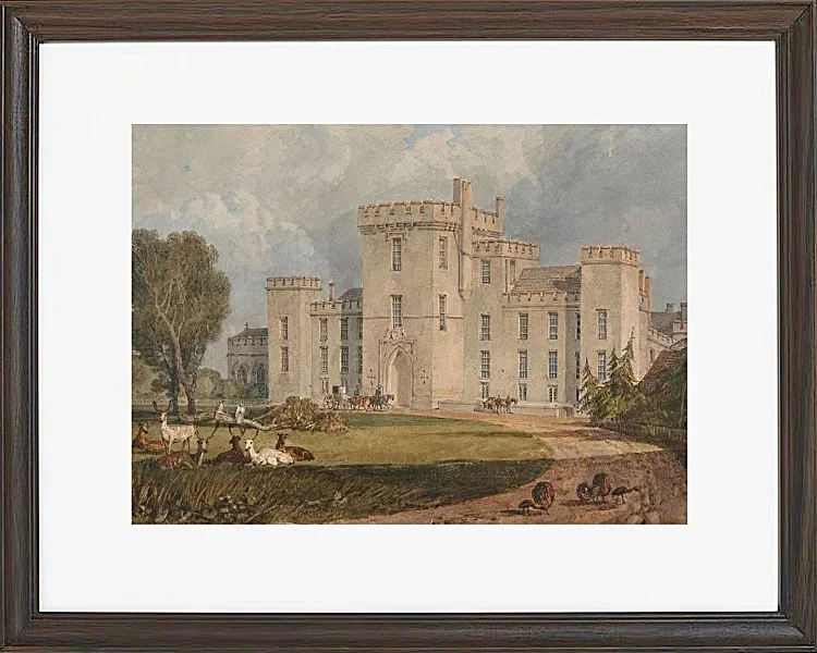 Ansicht von Hampton Court, Hertefordshire - 1806