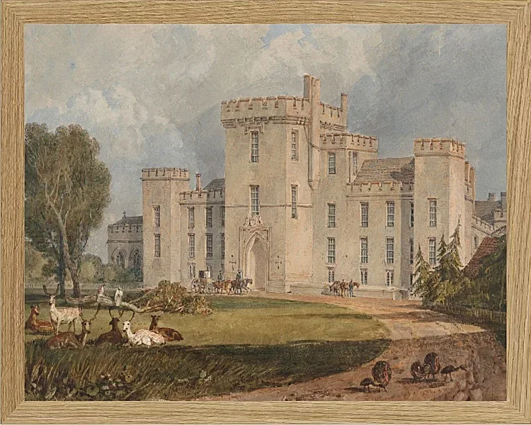 Ansicht von Hampton Court, Hertefordshire - 1806