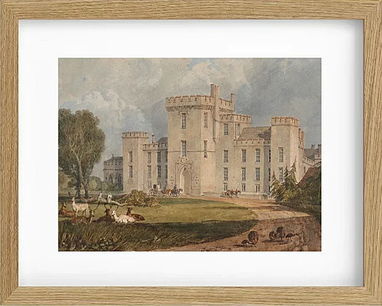 Ansicht von Hampton Court, Hertefordshire - 1806