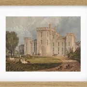 Ansicht von Hampton Court, Hertefordshire - 1806
