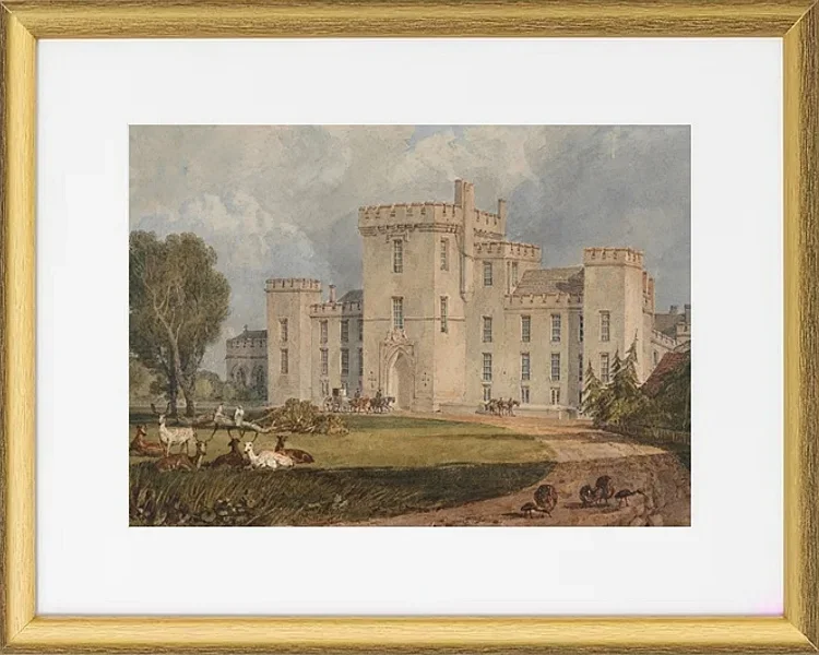 Ansicht von Hampton Court, Hertefordshire - 1806