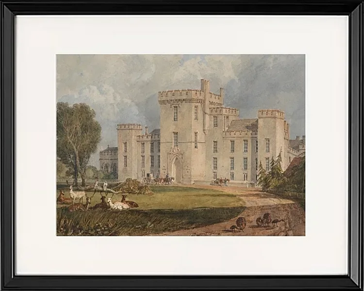 Ansicht von Hampton Court, Hertefordshire - 1806