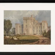 Ansicht von Hampton Court, Hertefordshire - 1806