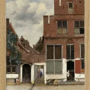 Ansicht von Häusern in Delft - 1658