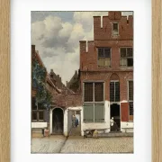 Ansicht von Häusern in Delft - 1658