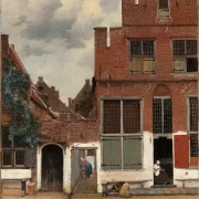 Ansicht von Häusern in Delft - 1658