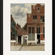 Ansicht von Häusern in Delft - 1658
