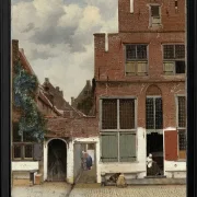 Ansicht von Häusern in Delft - 1658
