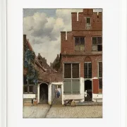 Ansicht von Häusern in Delft - 1658