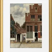 Ansicht von Häusern in Delft - 1658