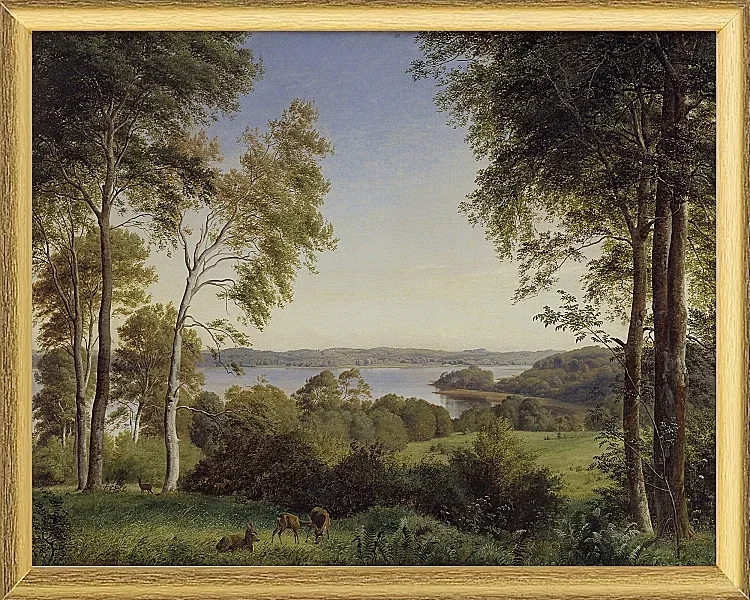 Ansicht von Skarre Sø - 1844