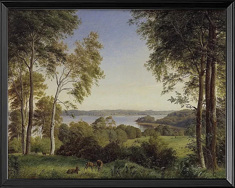 Ansicht von Skarre Sø - 1844