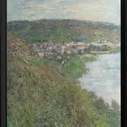 Udsigt over Vetheuil – 1880