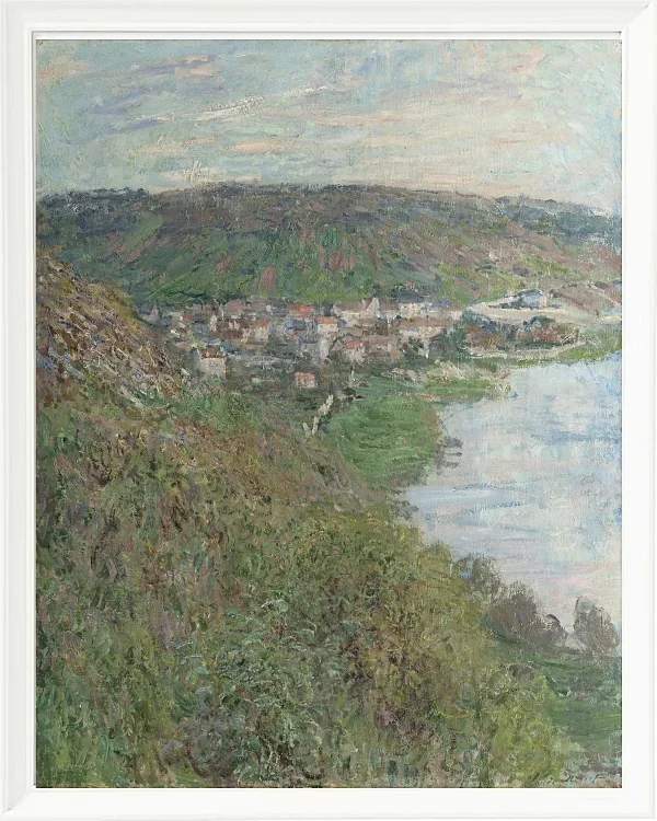 Udsigt over Vetheuil – 1880
