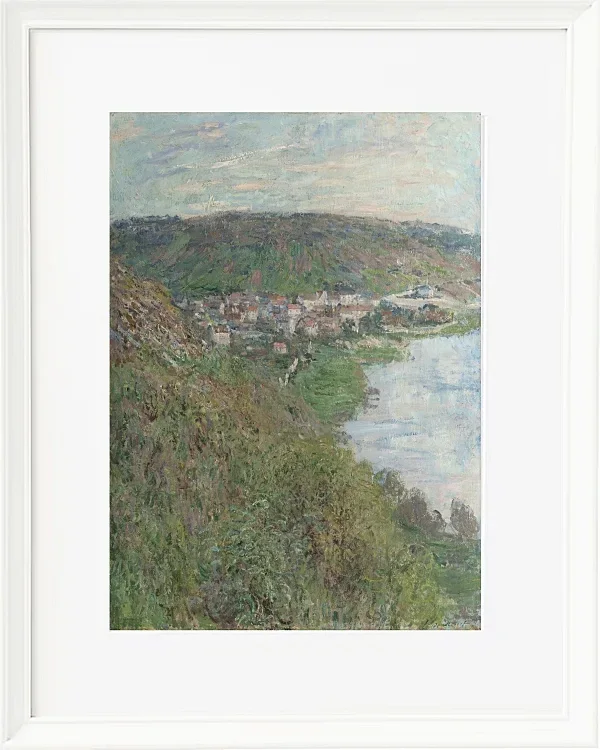 Udsigt over Vetheuil – 1880