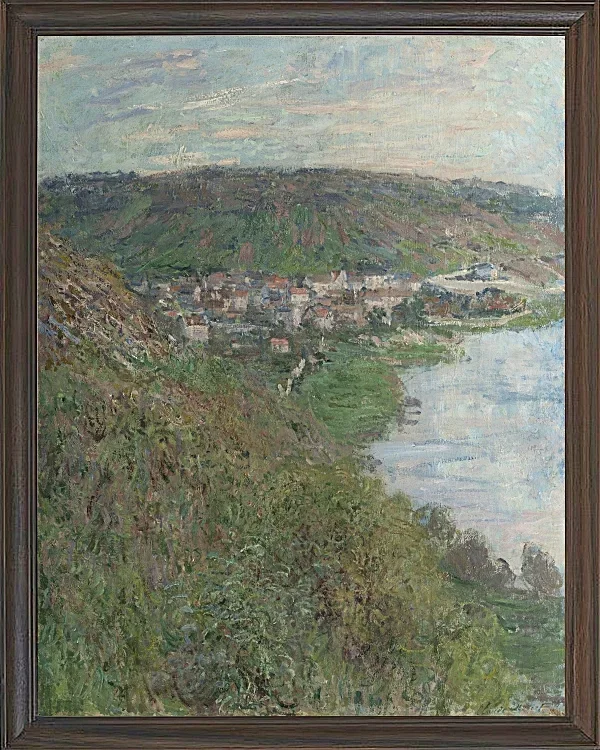 Udsigt over Vetheuil – 1880