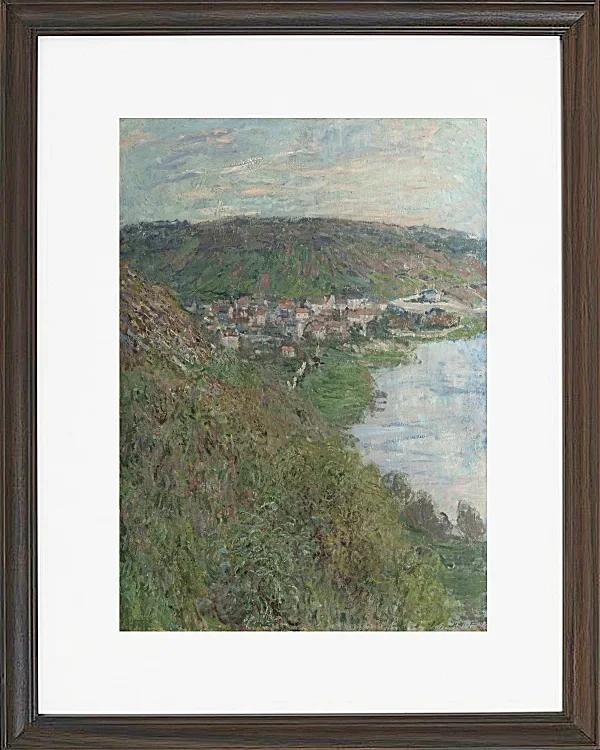 Udsigt over Vetheuil – 1880