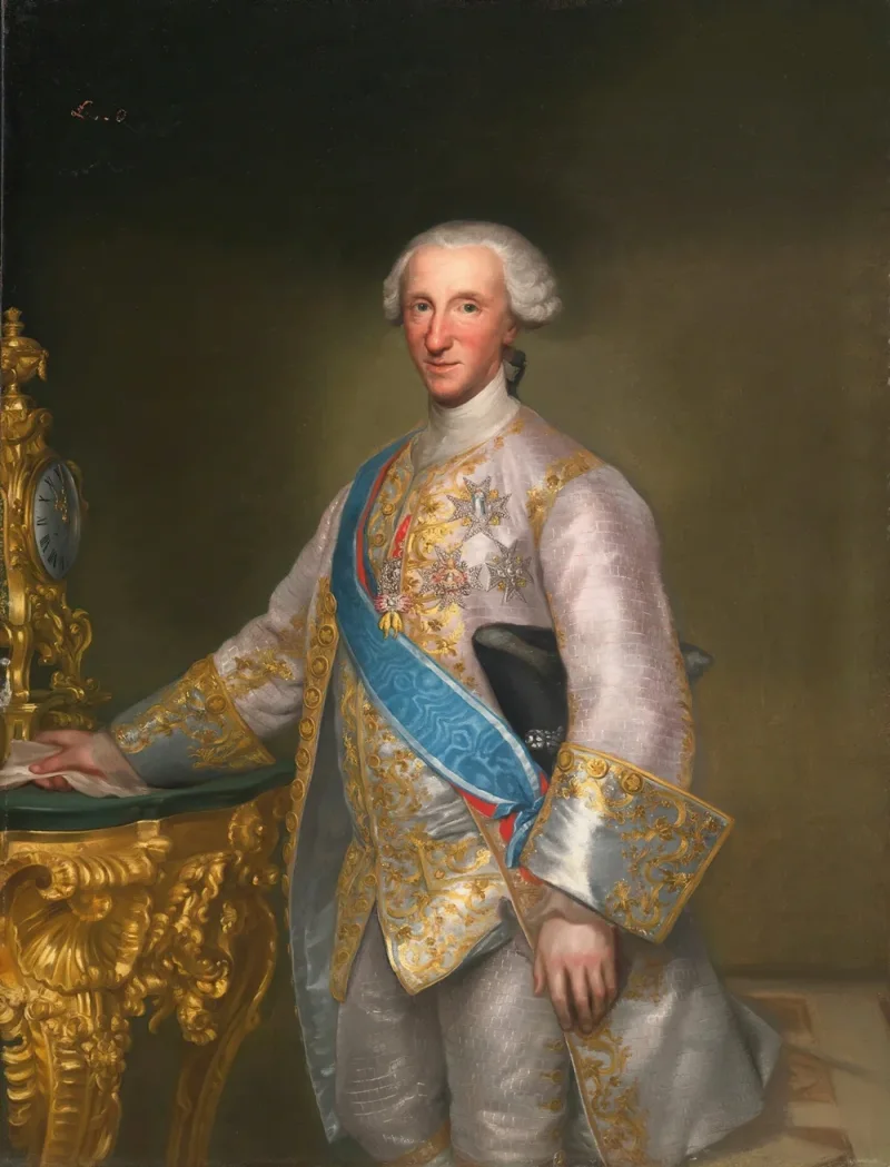 Anton Raphael Mengs – Don Luis Jaime Antonio De Borbòn Y Farnesio 1776 | Giclée Kunstdruck gerahmt