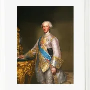 Anton Raphael Mengs – Don Luis Jaime Antonio De Borbòn Y Farnesio 1776 | Giclée Kunstdruck gerahmt