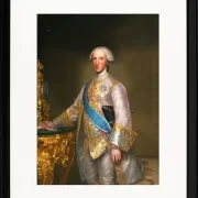 Anton Raphael Mengs – Don Luis Jaime Antonio De Borbòn Y Farnesio 1776 | Giclée Kunstdruck gerahmt
