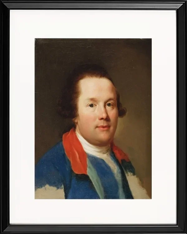 Anton Raphael Mengs – George, 3. Earl Cowper 1738 | Giclée Kunstdruck gerahmt