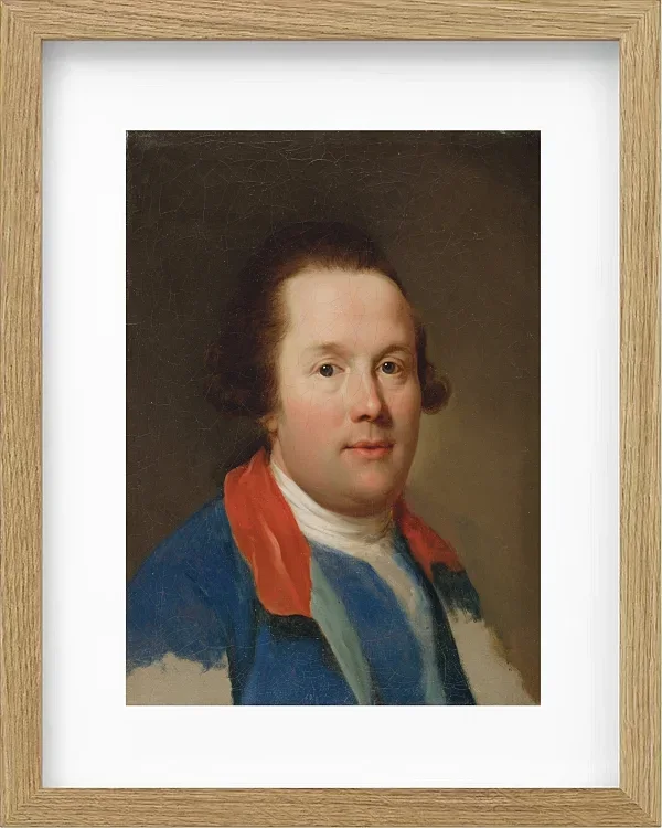 Anton Raphael Mengs – George, 3. Earl Cowper 1738 | Giclée Kunstdruck gerahmt