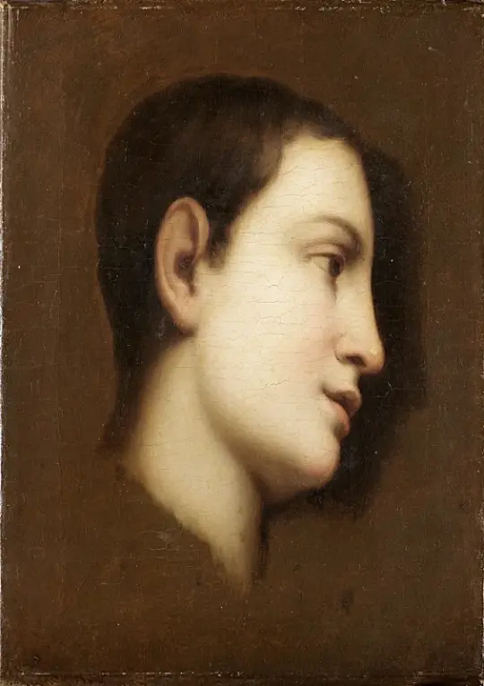 Anton Raphael Mengs | Portræt af en dreng - 1753 | Indrammet kunsttryk | Klassicisme | formida