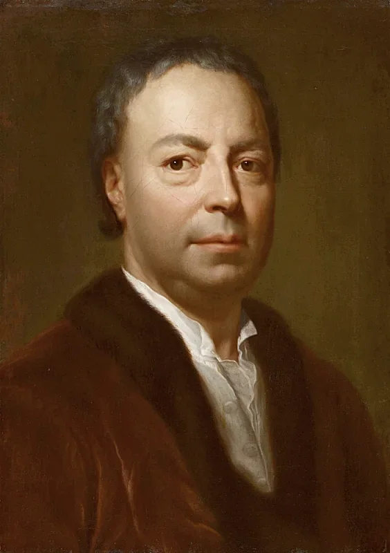 Anton Raphael Mengs | Vater des Künstlers, Ismael Mengs – 1747 | Gerahmter Kunstdruck | Klassizismus | formida