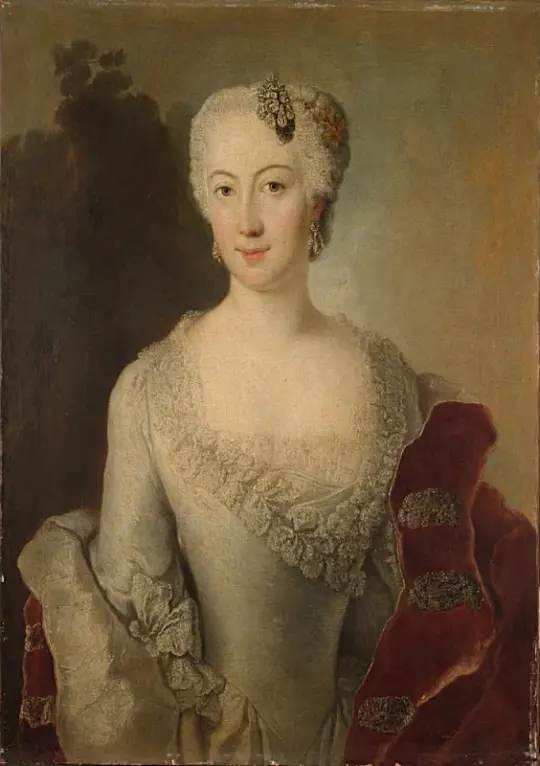 Anton Raphael Mengs | Portræt af en kvinde - 1772 | Indrammet kunsttryk | Klassicisme | formida