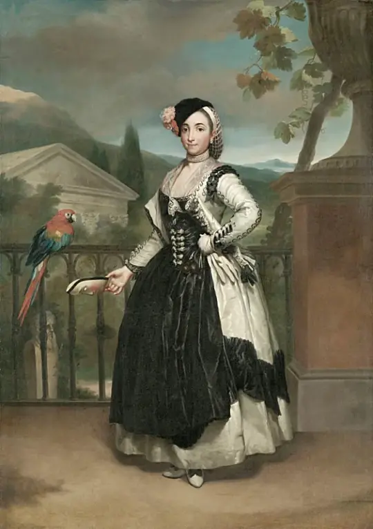 Anton Raphael Mengs | Portræt af Isabel Parreño y Arce -1771 | Indrammet kunsttryk | Klassicisme | formida