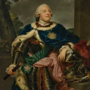 Anton Raphael Mengs – Porträt von Friedrich Christian 1722 | Giclée Kunstdruck gerahmt