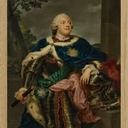 Anton Raphael Mengs – Porträt von Friedrich Christian 1722 | Giclée Kunstdruck gerahmt