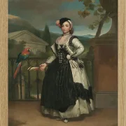 Anton Raphael Mengs – Porträt von Isabel Parreño y Arce 1771 | Giclée Kunstdruck gerahmt