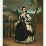 Anton Raphael Mengs – Porträt von Isabel Parreño y Arce 1771 | Giclée Kunstdruck gerahmt