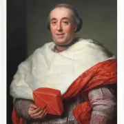 Anton Raphael Mengs – Porträt von Kardinal Zelada 1773 | Giclée Kunstdruck gerahmt