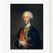 Anton Raphael Mengs – Porträt von Kardinal Zelada 1773 | Giclée Kunstdruck gerahmt